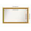 Townhouse Gold Non-Beveled Bathroom Wall Mirror-1016737396