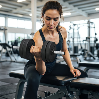 Adjustable Dumbbell Set For Home Gym