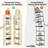 Vertical Shoe Rack: 8 Tiers Stackable Shoe Rack