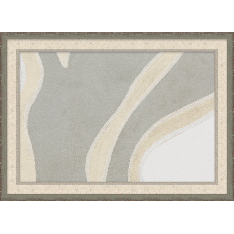 "Abstracted figure 3" par Thom Filicia - peinture sur toile encadrée