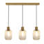 3 - Light Copper Chandelier Pendant