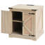 Table basse de 24 pouces de style moderne, détails en métal noir, prises intégrées, table de rangement pour les petits objets avec charnières rétro, salon idéal, chambre à coucher, prises de courant et double plateau relevable