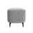 Homepop Ellipse Storage Bench With Metal Legs - With Yarns-100484802