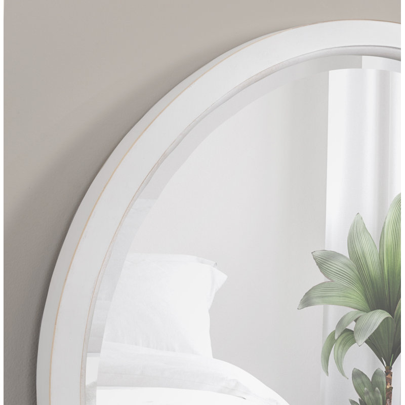 Hogan Flat Mirror, 32" x 32", White