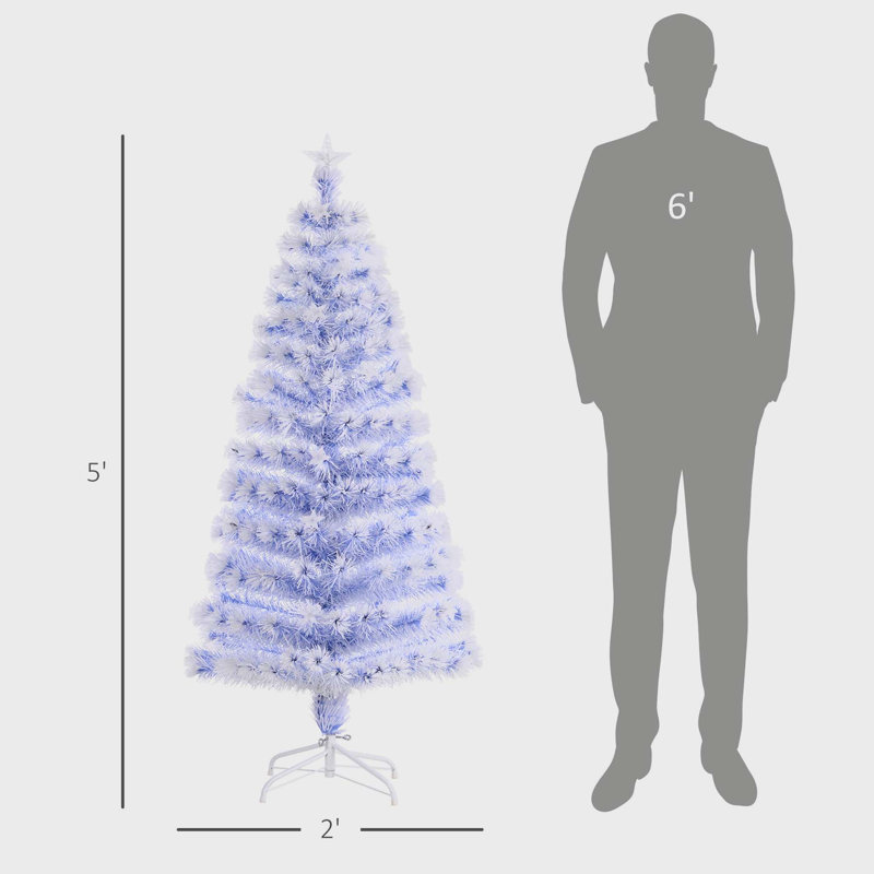 Sapin de Noël illuminé 5 pi