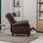 34.6" W Faux Leather Push-Back Recliner-1091160702