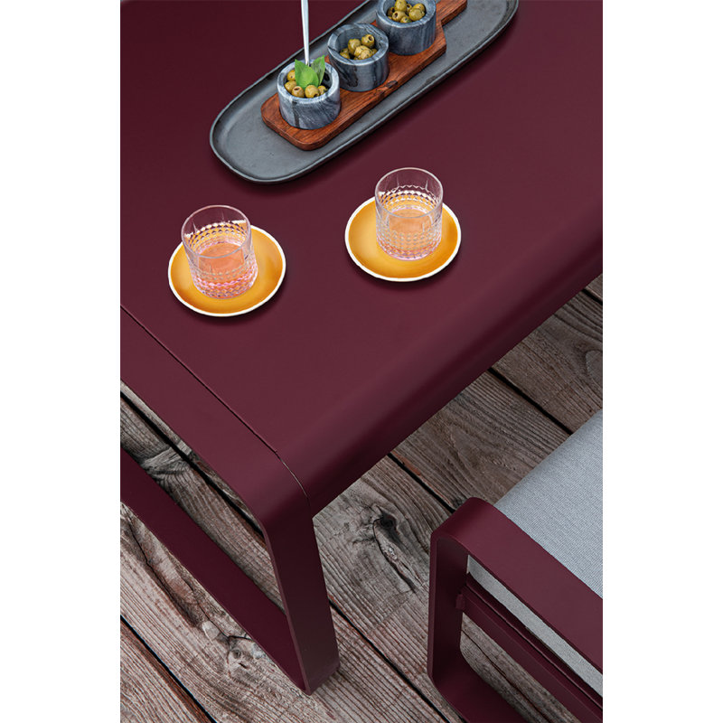 Table basse Bellevie, Cerise noir, H 29 po x L 31,5 po x l 29 po 