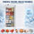 VITLIFE Commercial Reach-in Freezer, 18CF, -8°F to 0°F, Frost Free-123643454