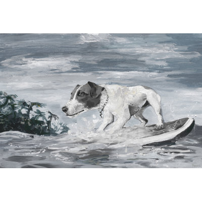 " 'Surfing Dog' " by Parvez Taj