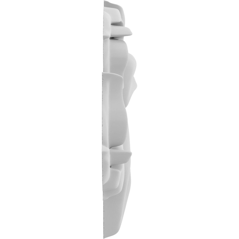 Rosettes de qualité supérieure, H 3,5 po x l 3,5 po x P 0,5 po, Gauche