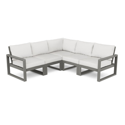 POLYWOOD® Edge 85" Patio Sectional