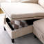 Canapé-lit modulaire réversible à 3 places Everwood