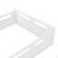 Lit plateforme double pleine grandeur avec garde-corps pleine longueur, base de lit double à profil bas, aucun sommier tapissier requis-462294446-462294447