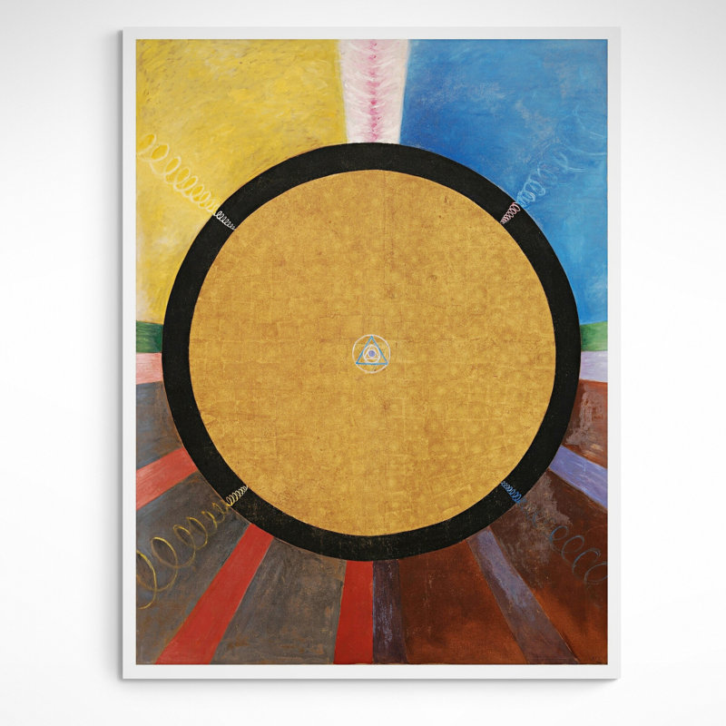 Andriette Altarpiece No.3 by Hilma Af Klint - Wrapped Canvas Print, 117cm H x 81cm W x 5cm D