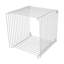 Table d'appoint carrée, table d'appoint polyvalente en fer, table de bout carrée-597416034