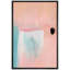 Abstrait coloré, "Collage aquarelle rose bleu"-100136416-100136407