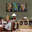 3 Piece Wrapped Canvas Print