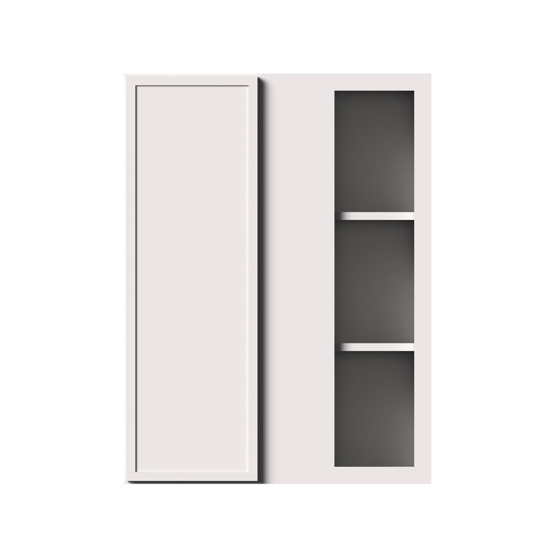 Armoire murale de coin de cuisine standard l 27 po x P 12 po x H 36 po prête à assembler Casainc, 36"