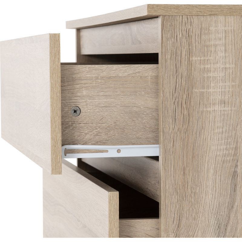 Braunstein 4 Pieces Bedroom Set, Beige