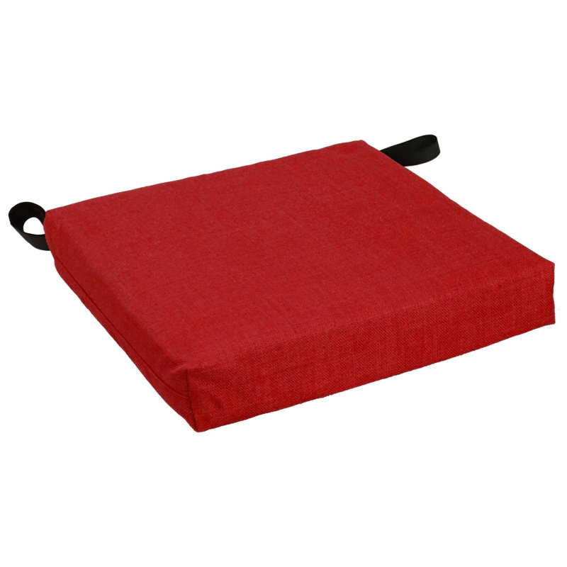 Outdoor 3'' Seat Cushion, Paprika