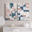 Modern Geo - ensemble de 2 peintures-1925118488-1925118470