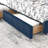 Storage Upholstered Tufted Bed Frame Sofa Bed Frame with Comfortable Backrest and Armrests-1563171722