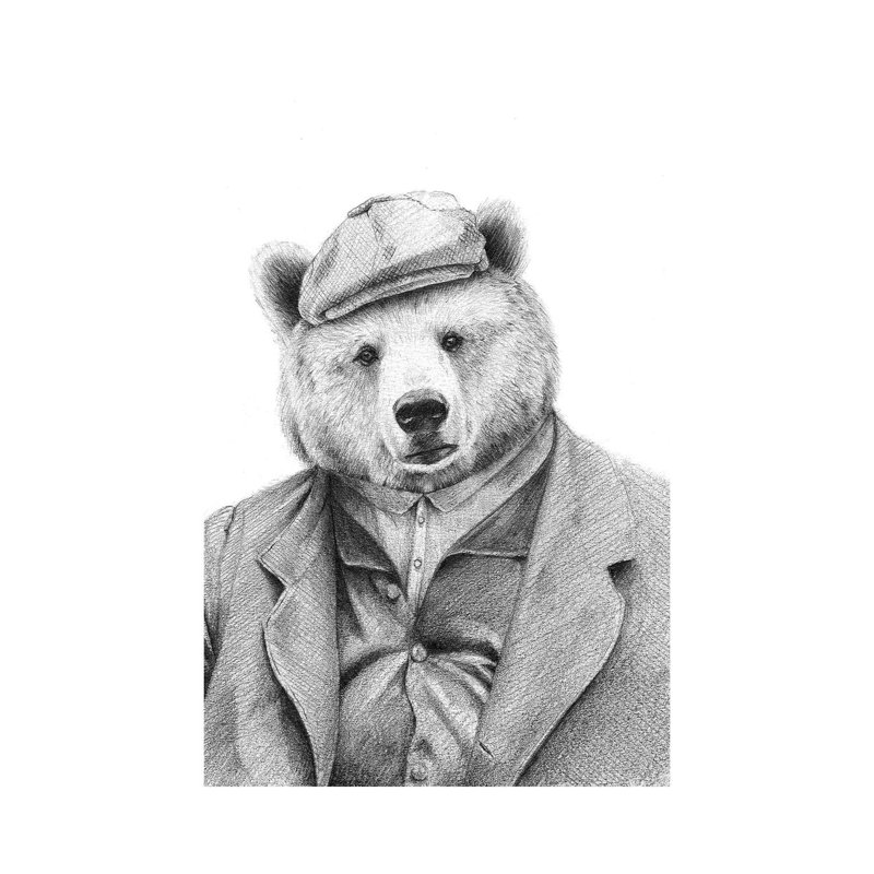 Uncle B by Mike Koubou - Gallery-Wrapped Canvas Giclée on Canvas, Wrapped Canvas, 30.48 cm H x 45.72 cm W