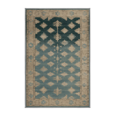Machine Washable Overdyed Gray Area Rug