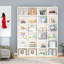 Bibliothèque verticale ou horizontale pour salon 71,65 "