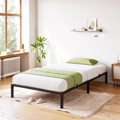 Metal Bed Frame for Bedroom,Twin/Full/Queen Size No Box Spring Needed, Mattress Foundation, Easy to Assemble