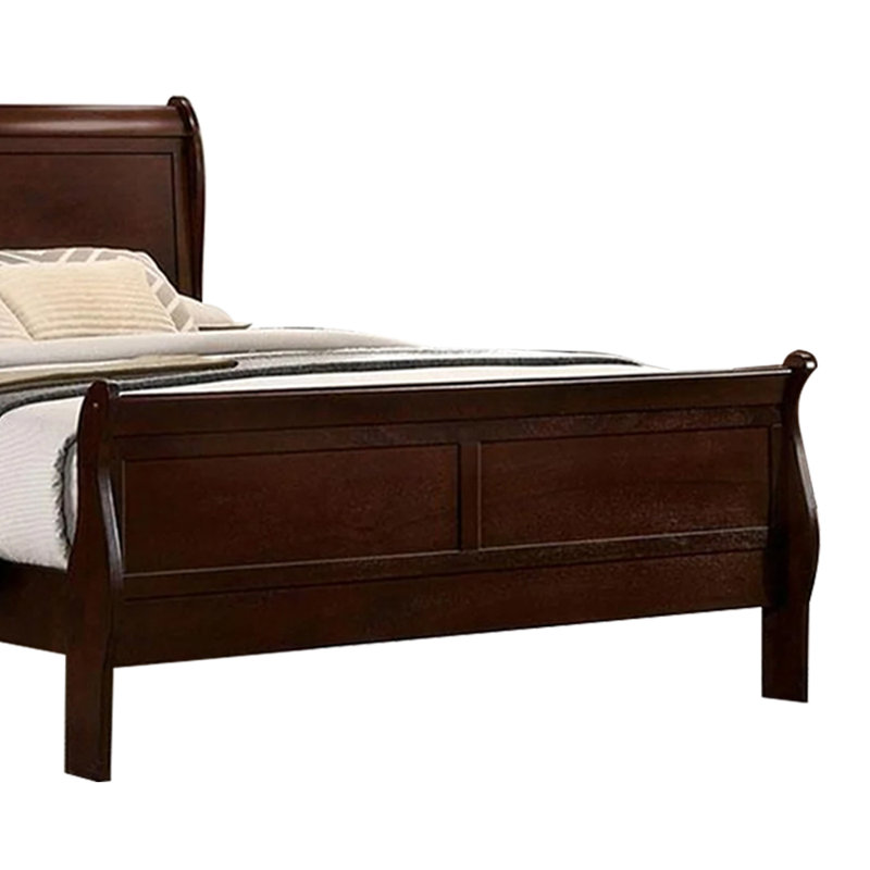Allard Wood Bed, Queen, Cherry