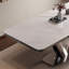 Table et chaise de designer minimaliste légère et luxueuse-109750474-109750477