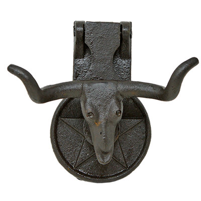 Cast Iron Longhorn Door Knocker