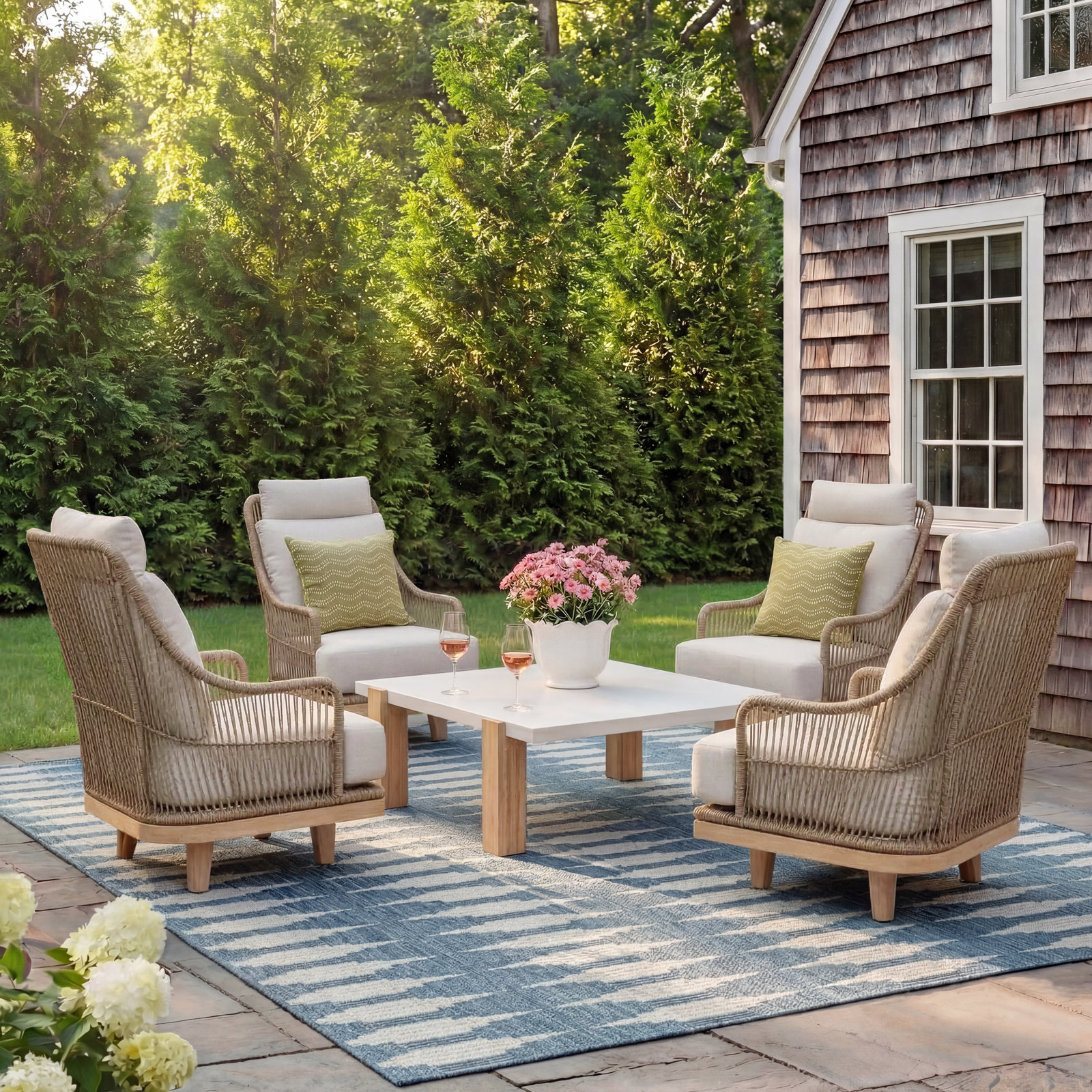 Posey 4-Person Patio Seating Group