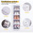 6 Pair Stackable Shoe Storage-1880142890