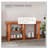 The 3 tier shoe rack bench