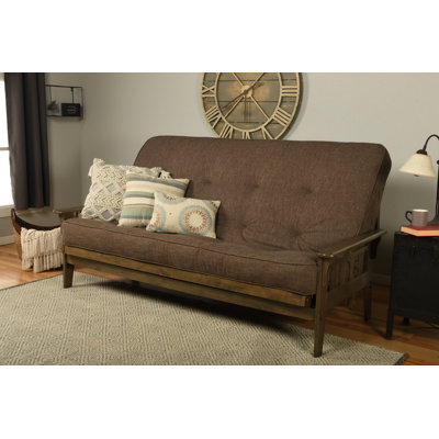 Grand futon et matelas Stratford de 87 po de large Stratford