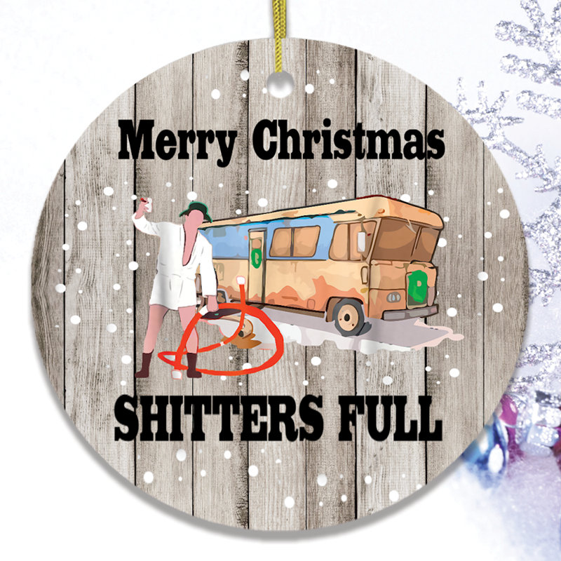 Ornement suspendu Merry Christmas