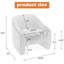 Fauteuil demi-tonneau rembourré Esly-1129571642