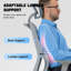 Chaise de bureau ergonomique en maille AeroErgo avec appui-tête réglable et soutien lombaire-886023201-886023214