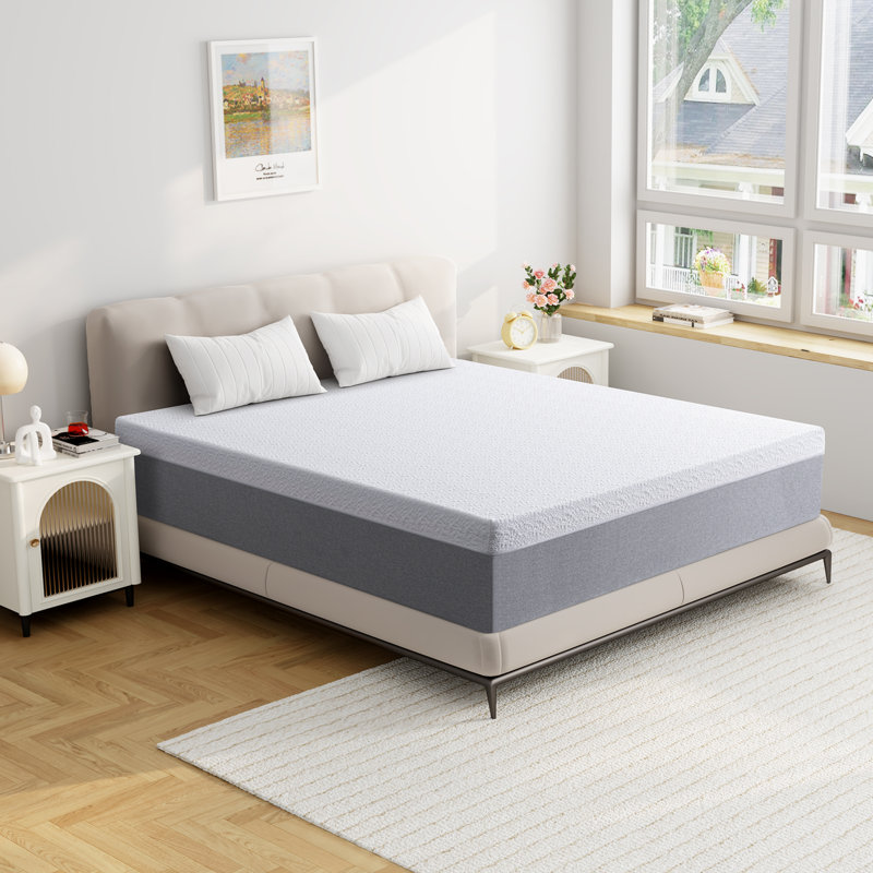 Alwyn Home Baring 12" op Gel Memory Foam Mattress, King