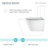 Calice Wall-Hung Round Toilet Bowl-92365068