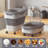 23 Lb. Plastic Food Storage Container-93810839