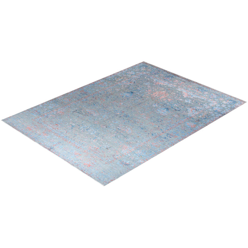 Overdyed One-of-a-Kind 9' 0" X 12' 1" Hand Knotted Area Rug