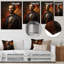 Abraham Lincoln, président, portrait I - président / décoration murale en métal politique-92735437