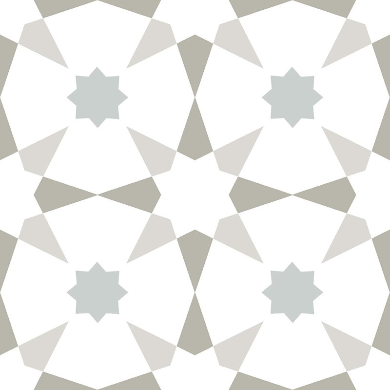 Lapidge 30.48 x 30.48 cm PVC Tile in Off-White