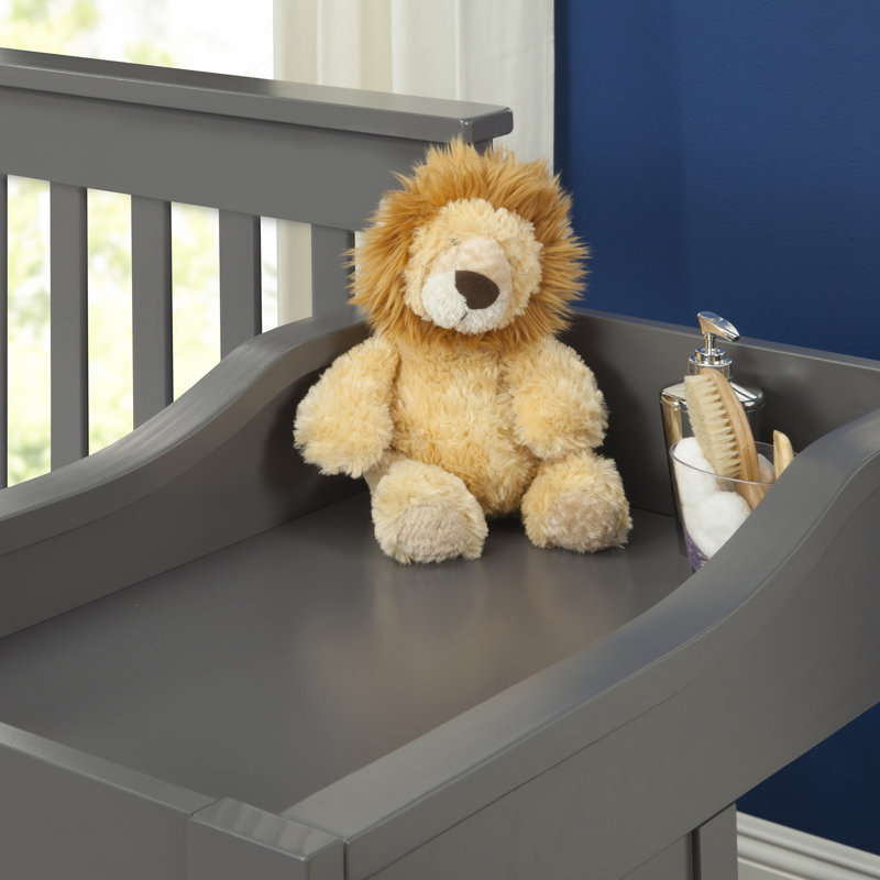 DaVinci Piedmont Slate 4-in-1 Convertible Crib with Changer