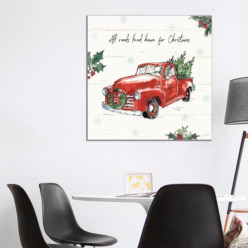 Holiday on the Farm VI 1 Piece Wrapped Canvas Wall Art, 93.98cm H x 93.98cm W