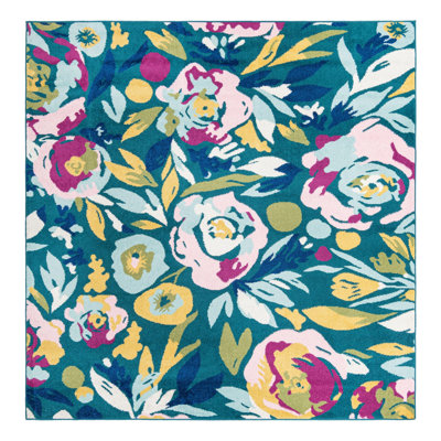 Holle Floral Area Rug