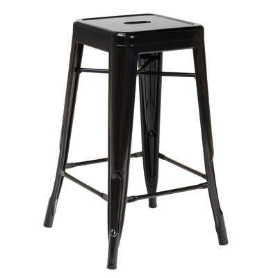 Cheryllynne Counter Stool with Metal Frame